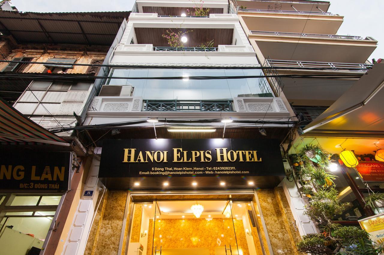 Hanoi Elpis Hotel Bagian luar foto